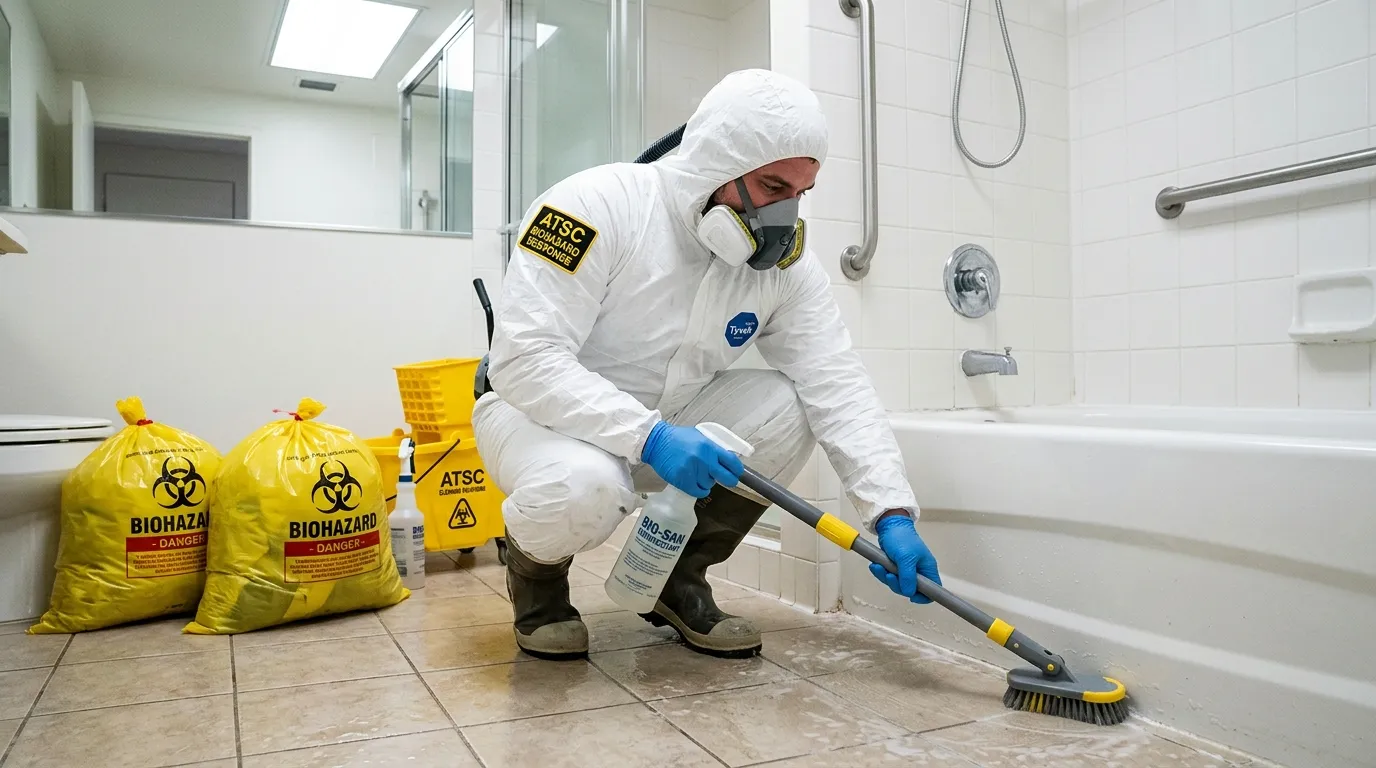 Decontamination equipment deployed for Blood Cleanup in La Vergne